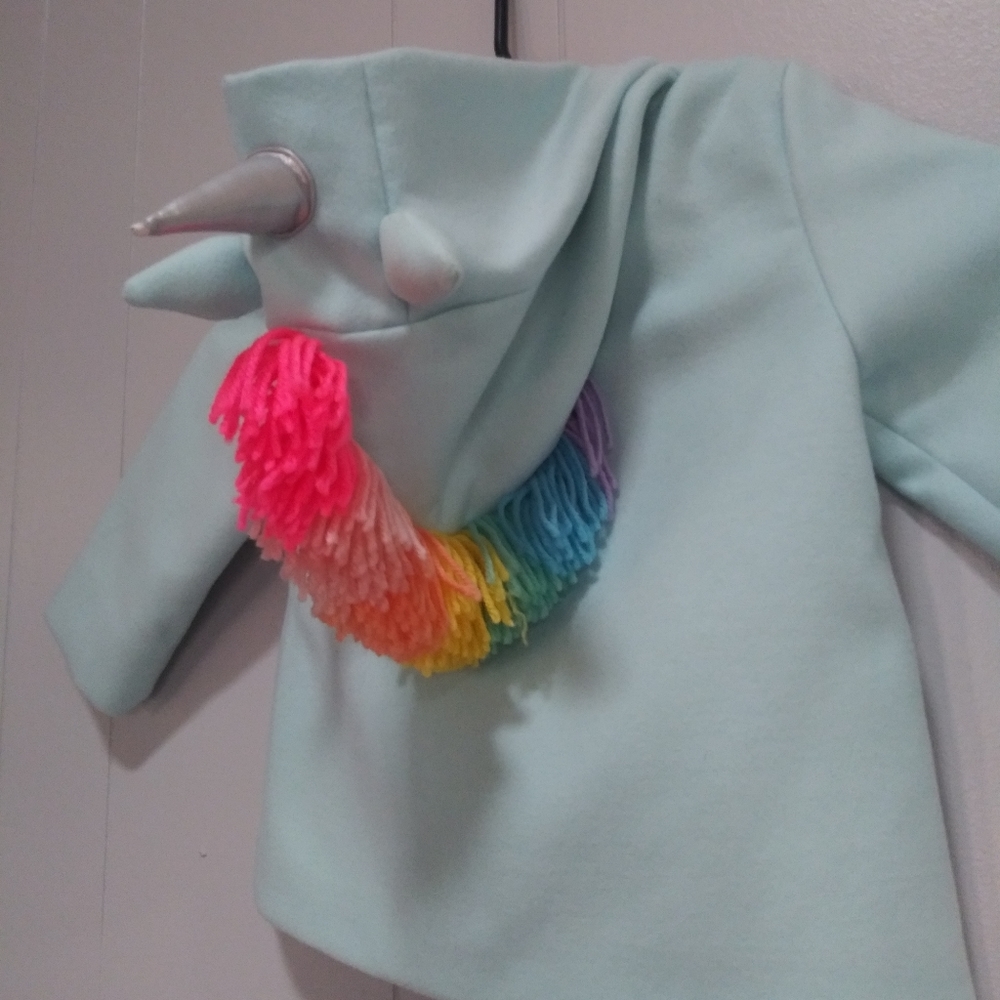 Cat & Jack Unicorn hood Jacket